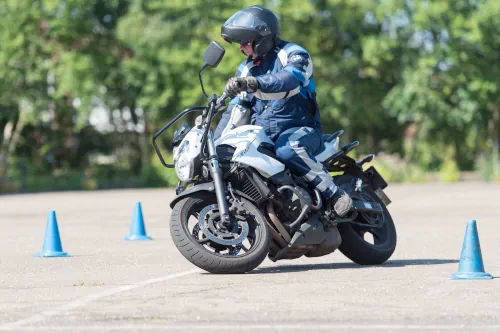 Motorrijbewijspoint Wassenaar motor rijtest